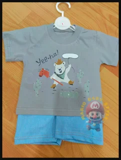 تیشرت شلوارک خرس کابوی