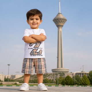 تیشرت شورت طرحZ